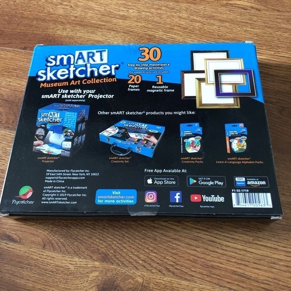 Smart Sketcher Museum art Collection Create and Color set - Picture 2 of 2